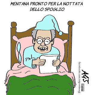 ballottaggi, maratona elettorale, mentana, tv, spoglio, amministrative, satira, vignetta