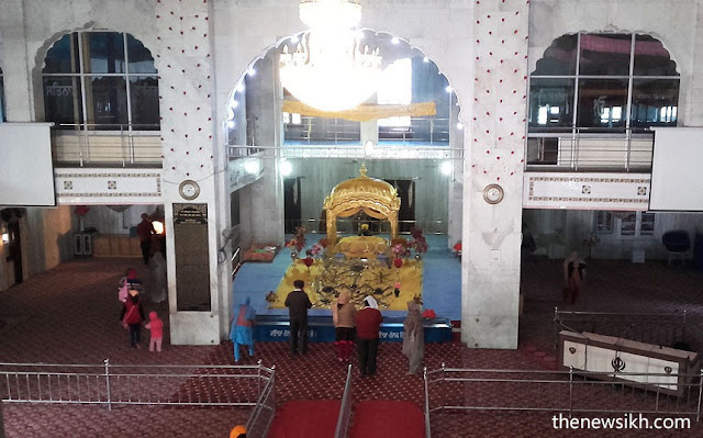 Inside Gurudwara Panjokhra Sahib 