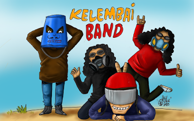 pertandingan mewarna kelembai band