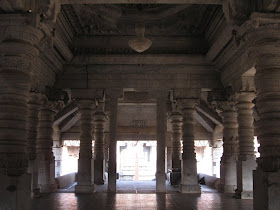 Inside Thousand Pillar Temple, Moodabidri