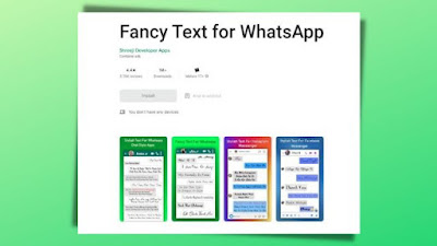 fancy text for whatsapp