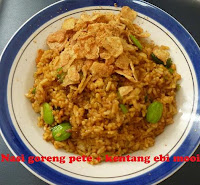  nasi goreng pete kentang ebi