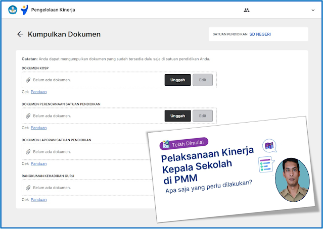 4 DOKUMEN UNGGAH PENGELOLAAN PENILAIAN KINERJA KEPALA SEKOLAH DI PMM