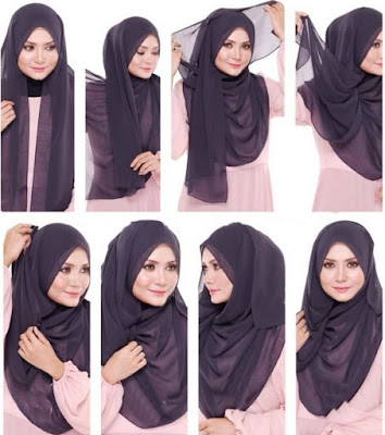 6 Cara Memakai Hijab Sehari Hari Praktis Sederhana Trend 