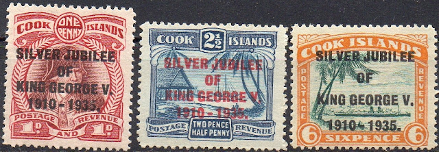 Cook Islands 1935 - George V Silver Jubilee