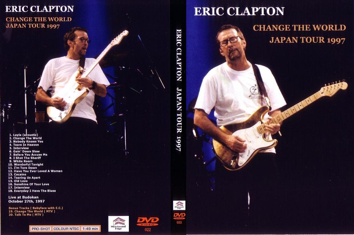 T U B E Eric Clapton 1997 10 27 Tokyo Jp Dvdfull Pro Shot