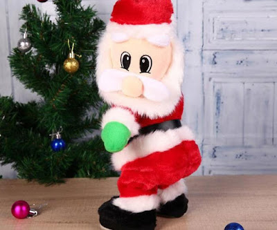 Twerking Santa Claus Figure, Twisted Hip, Singing And Funny Dancing Electric Toy, Cool Christmas Gift For Kids