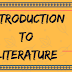 INTRODUCTION TO LITERATURE