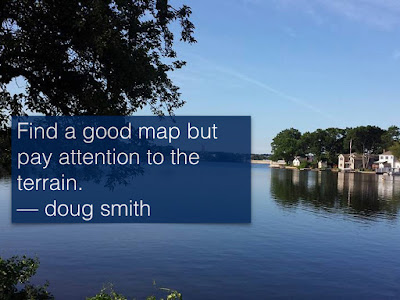 Pay attention to the terrain