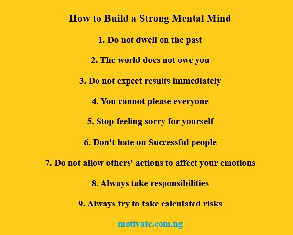  How to Build a Strong Mental Mind