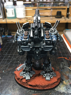 Legio Tempestus Warbringer Titan WIP for Adeptus Titanicus