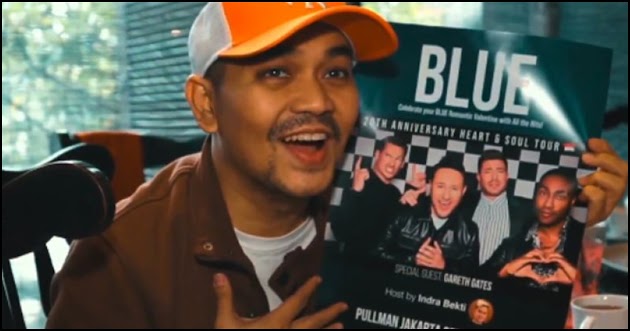 Indra Bekti Bahagia Bukan Main Jadi MC Konser BLUE Hari Ini