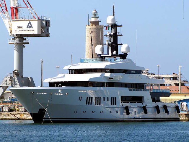 Superyacht Hermitage, IMO 1010662, Livorno