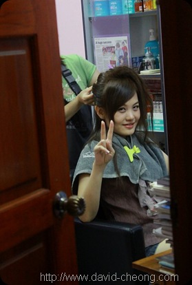 setting hair