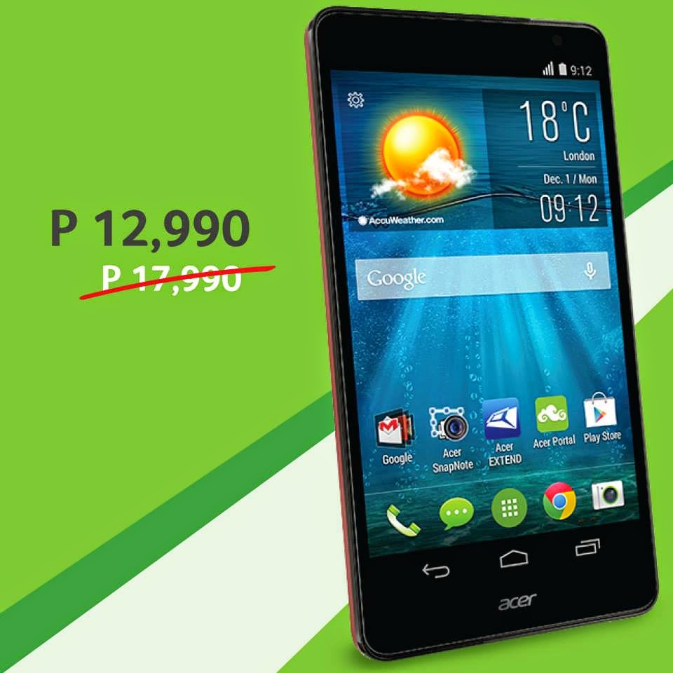 Acer Philippines Smartphones, Acer Liquid X1