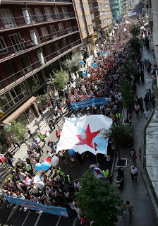 Manifestación en Vigo