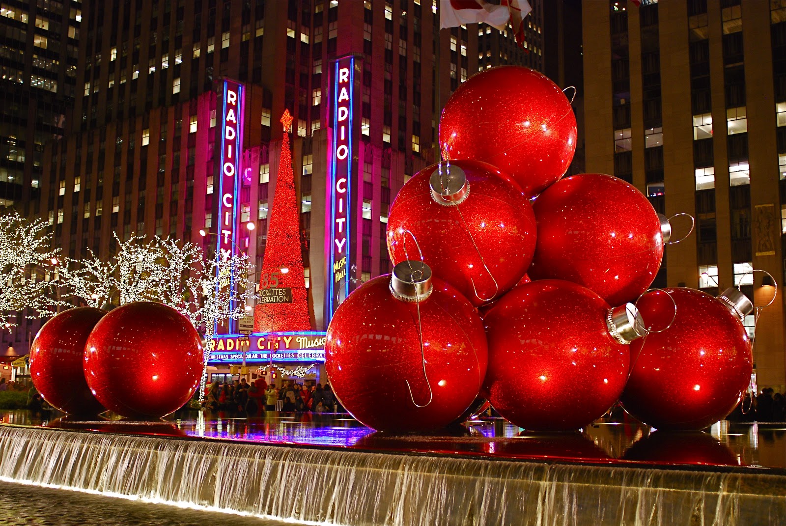  NYC   NYC  Sixth Avenue Christmas  Decorations 