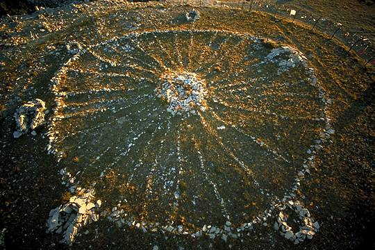 Lakota Medicine Wheel. Medicine Wheel