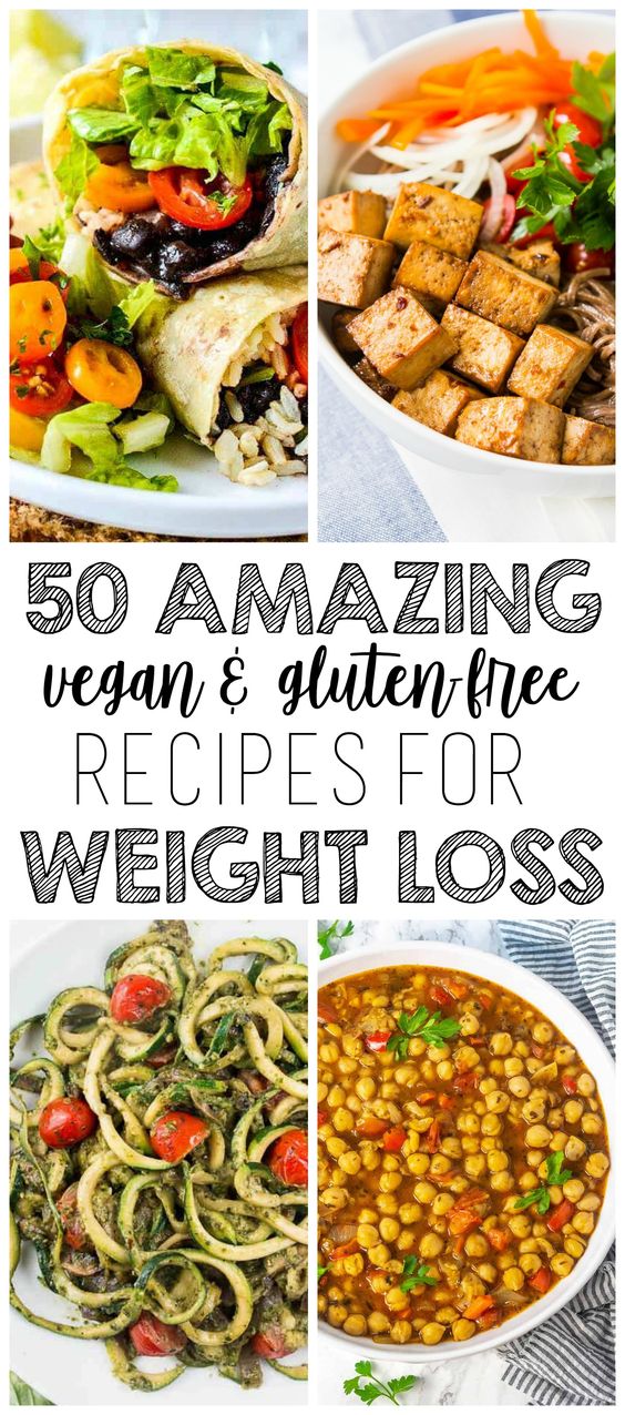 Here is a DELICIOUS collection of 50 AMAZING Vegan Meals for Weight Loss! All recipes are gluten-free & low-calorie - under 350 calories each! 