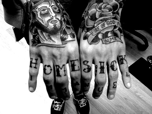 Knuckle Tattoos