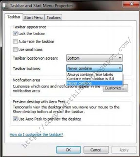  Windows 7 Taskbar