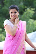 Swathi Dazzling in Pink saree-thumbnail-18
