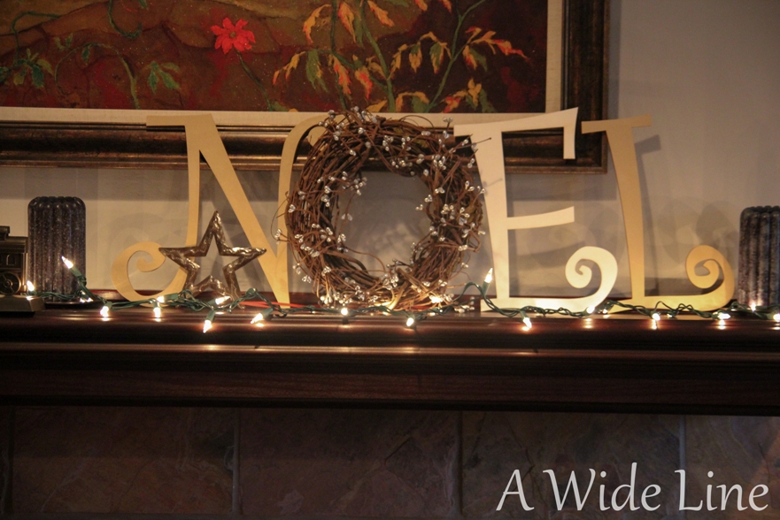 Silver Letters Home Decor