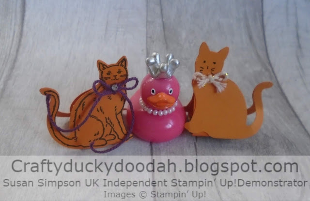 Craftyduckydoodah, Stampers By The Dozen, Halloween 2019, Susan Simpson UK Independent Stampin' Up! Demonstrator, Cat Punch, Treat Holder, Nine Lives, Supplies available 24/7 from my online store, 