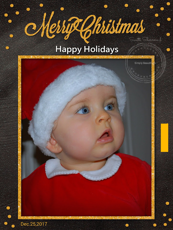 Cute pics of babies on Christmas A9