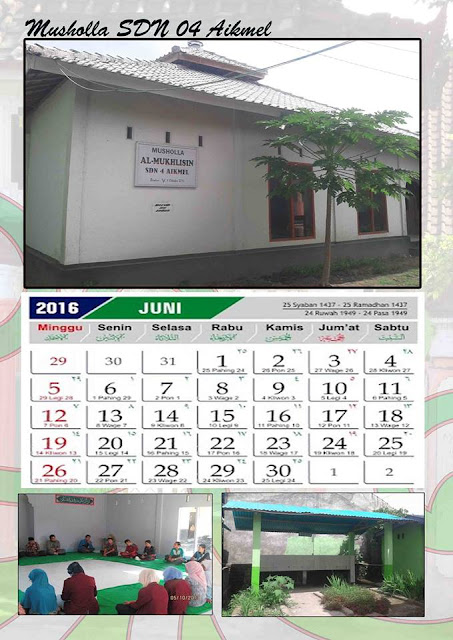 KALENDER SDN 4 AIKMEL 2016