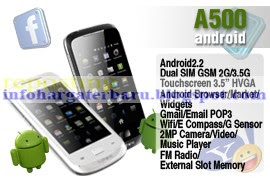 Harga TiPhone A500 Spesifikasi 2012