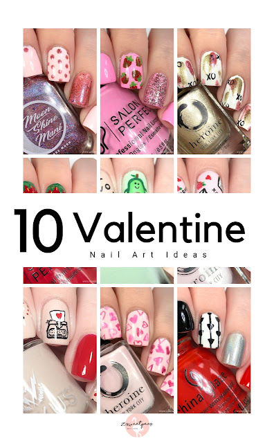 Valentine Nail Art