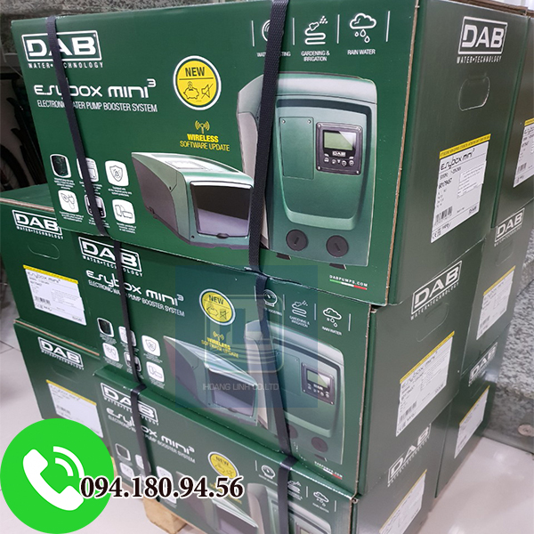 Sử dụng bơm tăng áp Esybox DAB nghiệm thu công trình hệ thống vòi sen phun