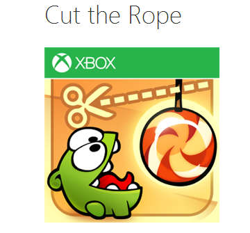 Descarga Cut the Rope disponible para propietarios con Windows Phone