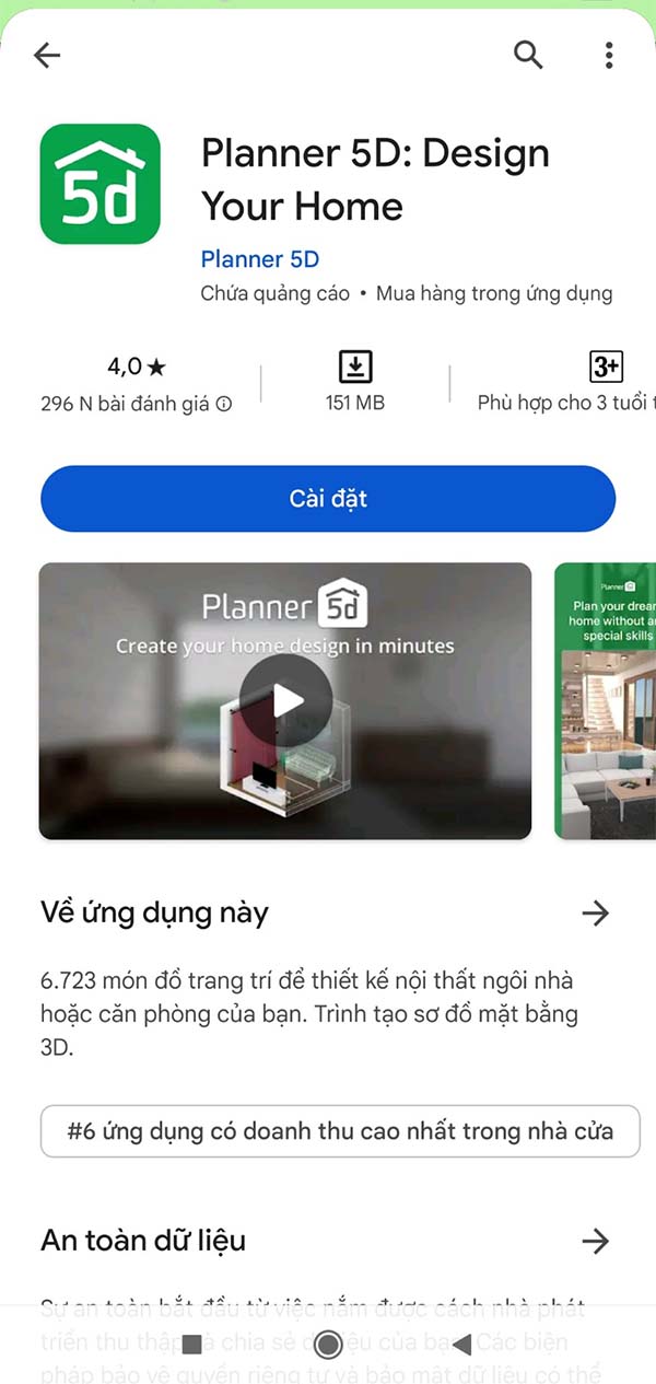 Planner 5D: Design Your Home - ứng dụng thiết kế nhà và trang trí nội thất b2