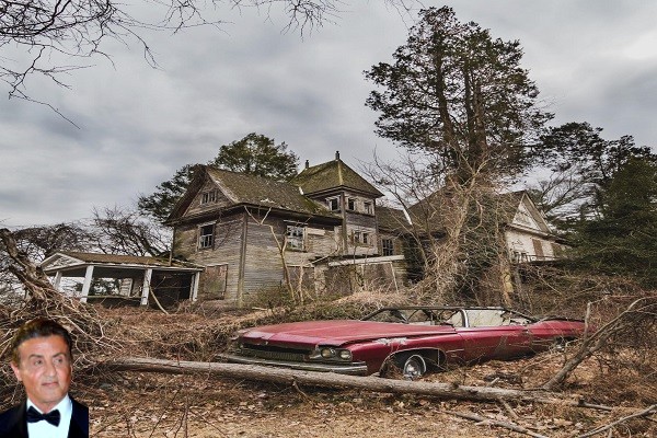 sylvester stallone abandoned house