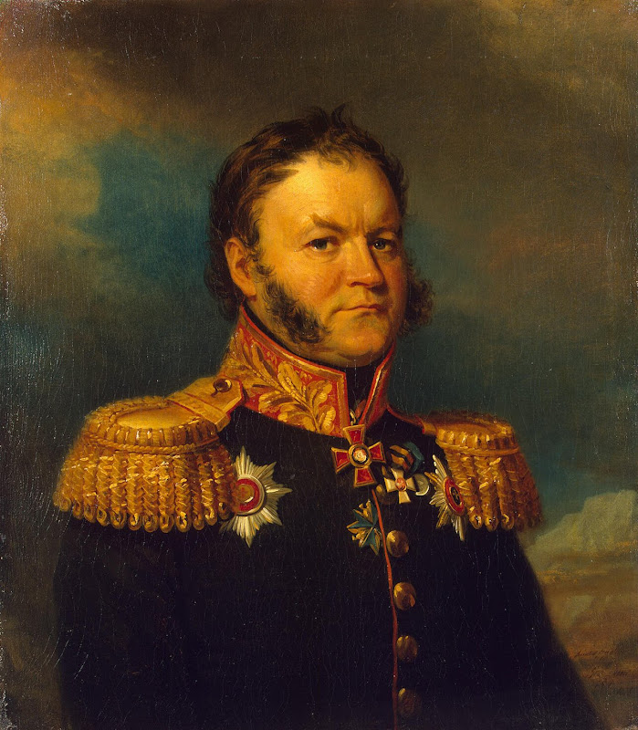 Portrait of Ivan A. Velyaminov by George Dawe - History, Portrait Paintings from Hermitage Museum