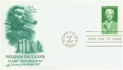 Faulkner commemorative stamp