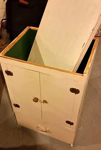 old cupboard, kitchen island, upcycled, https://goo.gl/GTqvzh