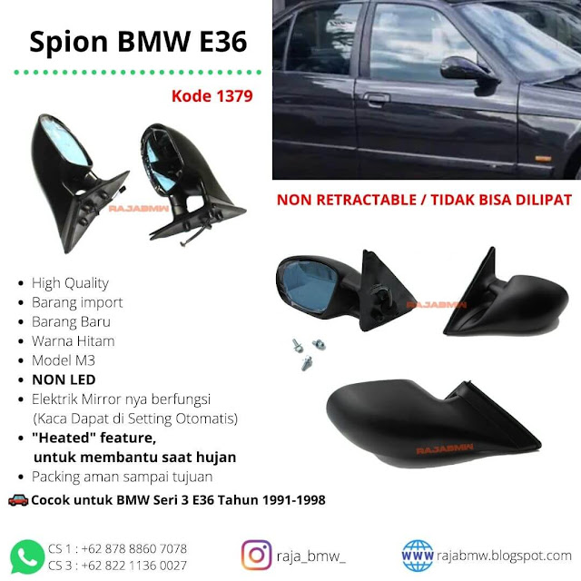 Kaca Spion BMW E36