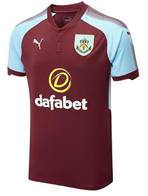 Jersey Kandang Burnley Musim 2017/2018