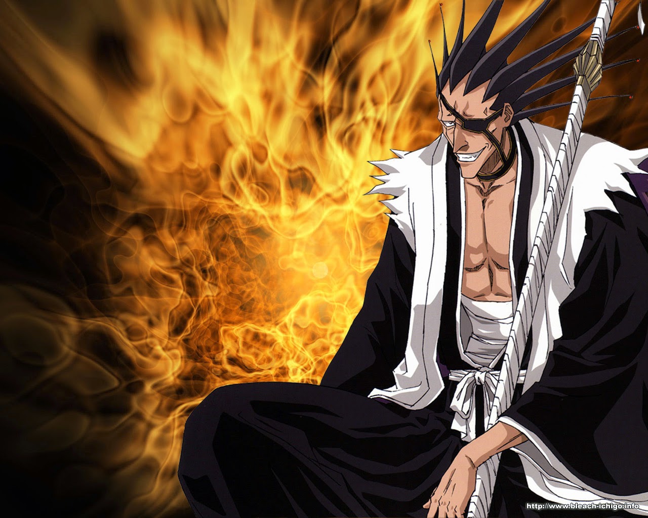 Bleach Hd Wallpapers Kenpachi Zaraki 更木 剣八 Zaraki Kenpachi Wallpapers