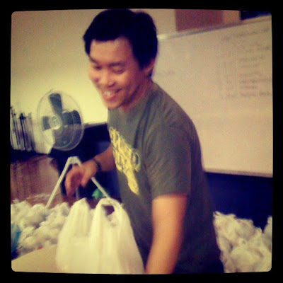 Martin Tan in Typhoon Gener CCF Relief Operation