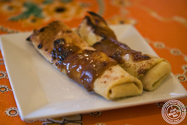 Image of Venezuelan crepes at Zafra's in Hoboken, NJ