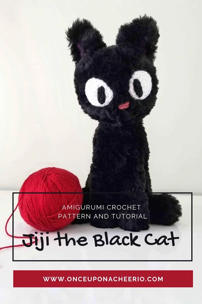 Halloween Black Cat Plush Amigurumi FREE Crochet Pattern