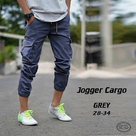 celana jogger, celana jogger cargo, celana jogger pria, celana cargo