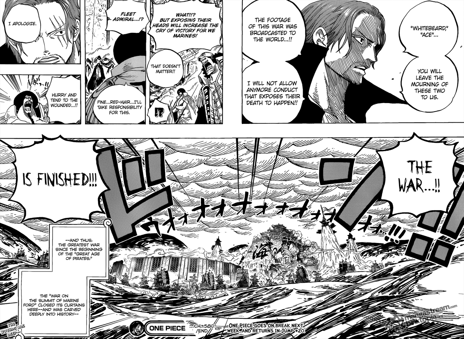 Read One Piece 580 Online | 11 - Press F5 to reload this image