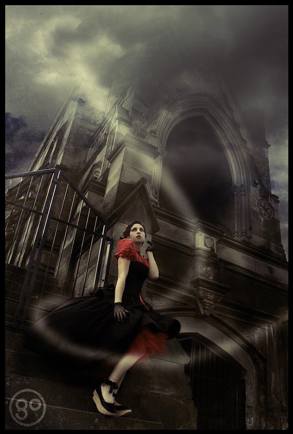 Victorian Gothic Lolita Vampire Wedding Dress