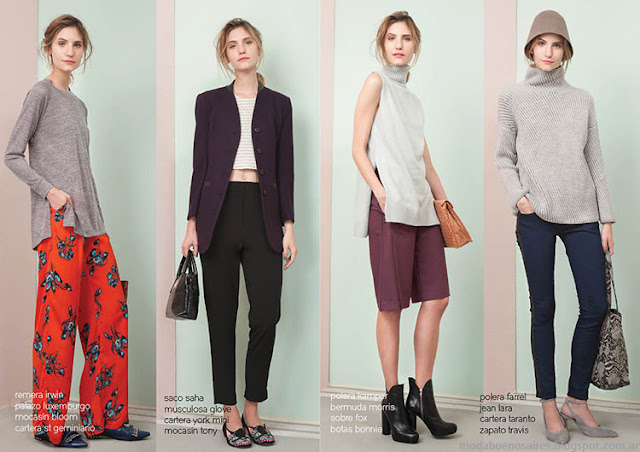 Ropa de mujer invierno 2015 Las Pepas.