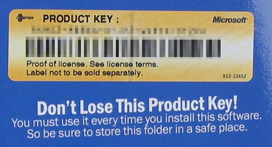 Generic Windows Installation Keys